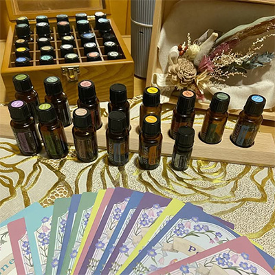 アロマとカード